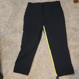 Chico's Sleek Black Trousers